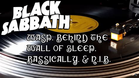 black sabbath wasp/behind the wall of sleep